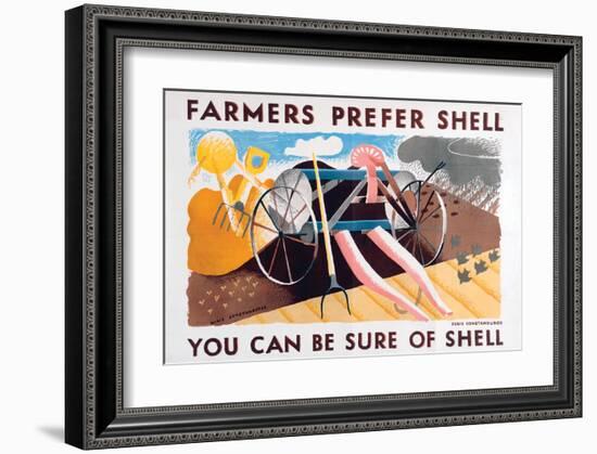 Farmers Prefer Shell-null-Framed Art Print