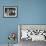 Farmers Working in Dairy Barn-null-Framed Photographic Print displayed on a wall