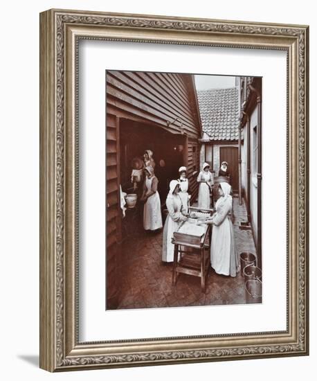 Farmfield Reformatory for Female Inebriates, Charlwood Road, Horley, Surrey, 1910-null-Framed Photographic Print