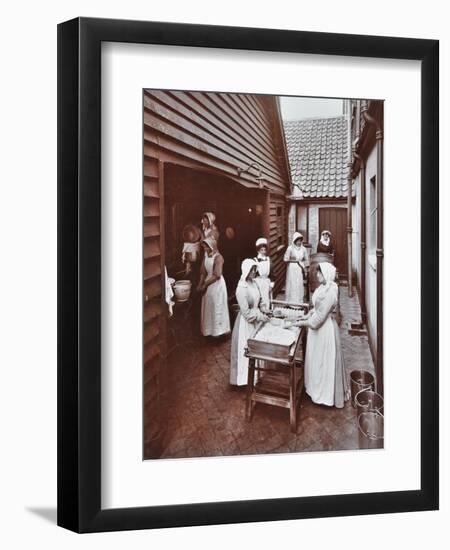 Farmfield Reformatory for Female Inebriates, Charlwood Road, Horley, Surrey, 1910-null-Framed Photographic Print