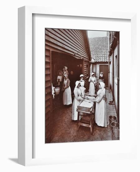 Farmfield Reformatory for Female Inebriates, Charlwood Road, Horley, Surrey, 1910-null-Framed Photographic Print