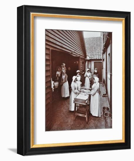 Farmfield Reformatory for Female Inebriates, Charlwood Road, Horley, Surrey, 1910-null-Framed Photographic Print