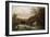 Farmhorses Watering in a Wooded River Landscape-Henry Thomas Alken-Framed Giclee Print