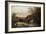 Farmhorses Watering in a Wooded River Landscape-Henry Thomas Alken-Framed Giclee Print