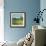 Farmhouse Across the Meadow-Sue Schlabach-Framed Art Print displayed on a wall