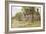 Farmhouse at Brent Eleigh Suffolk-A.r. Quinton-Framed Art Print