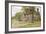 Farmhouse at Brent Eleigh Suffolk-A.r. Quinton-Framed Art Print