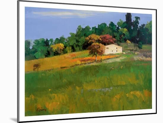 Farmhouse at Noon-Peter Fiore-Mounted Art Print