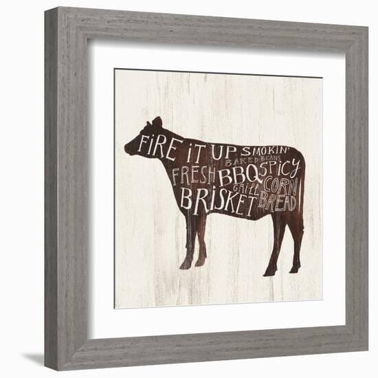 Farmhouse BBQ II-Victoria Borges-Framed Art Print