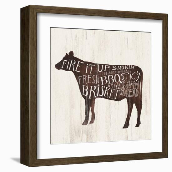 Farmhouse BBQ II-Victoria Borges-Framed Art Print