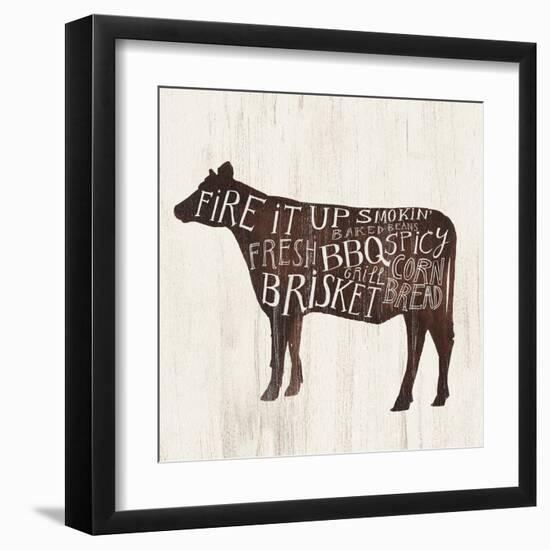 Farmhouse BBQ II-Victoria Borges-Framed Art Print