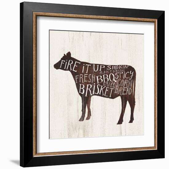 Farmhouse BBQ II-Victoria Borges-Framed Art Print