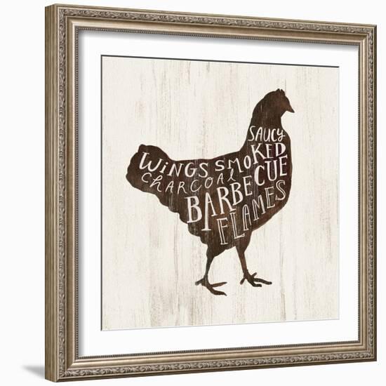 Farmhouse BBQ III-Victoria Borges-Framed Art Print