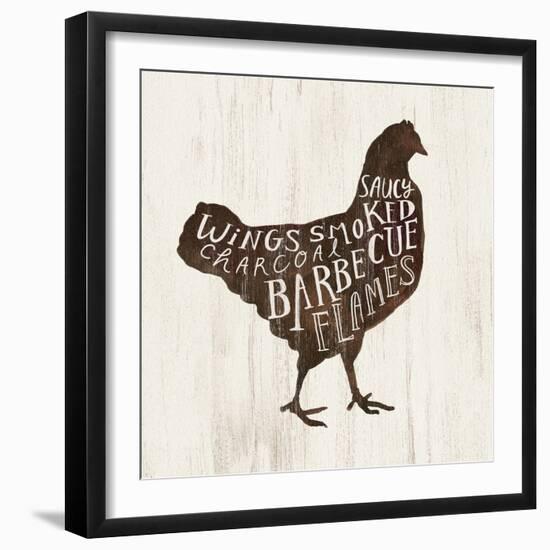 Farmhouse BBQ III-Victoria Borges-Framed Art Print