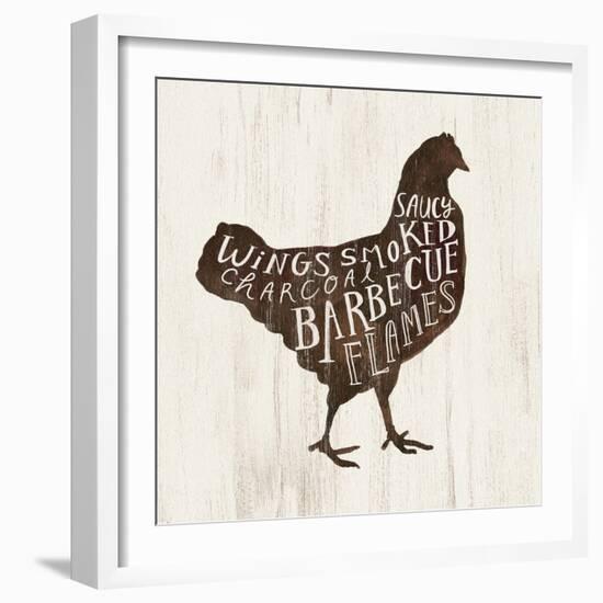 Farmhouse BBQ III-Victoria Borges-Framed Art Print
