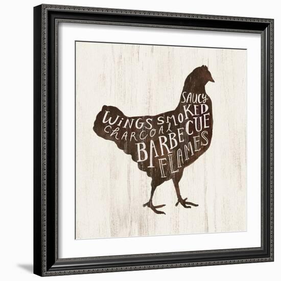 Farmhouse BBQ III-Victoria Borges-Framed Art Print