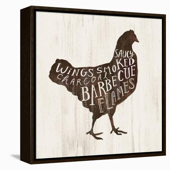 Farmhouse BBQ III-Victoria Borges-Framed Stretched Canvas