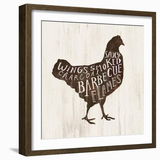 Farmhouse BBQ III-Victoria Borges-Framed Premium Giclee Print