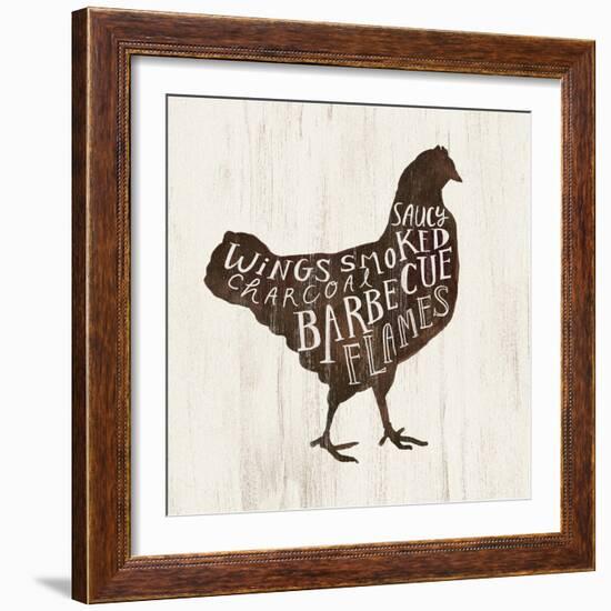 Farmhouse BBQ III-Victoria Borges-Framed Premium Giclee Print