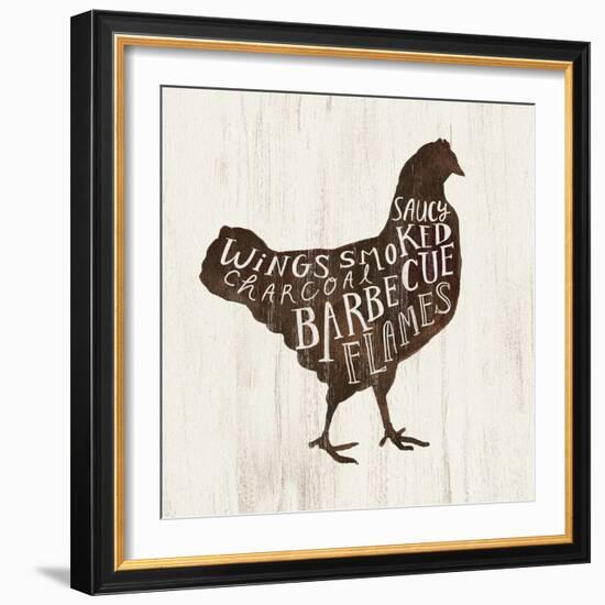 Farmhouse BBQ III-Victoria Borges-Framed Premium Giclee Print