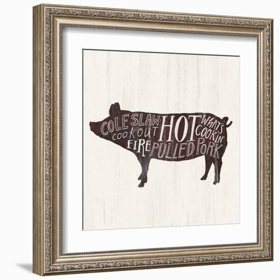 Farmhouse BBQ IV-Victoria Borges-Framed Art Print