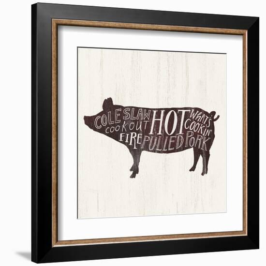 Farmhouse BBQ IV-Victoria Borges-Framed Art Print