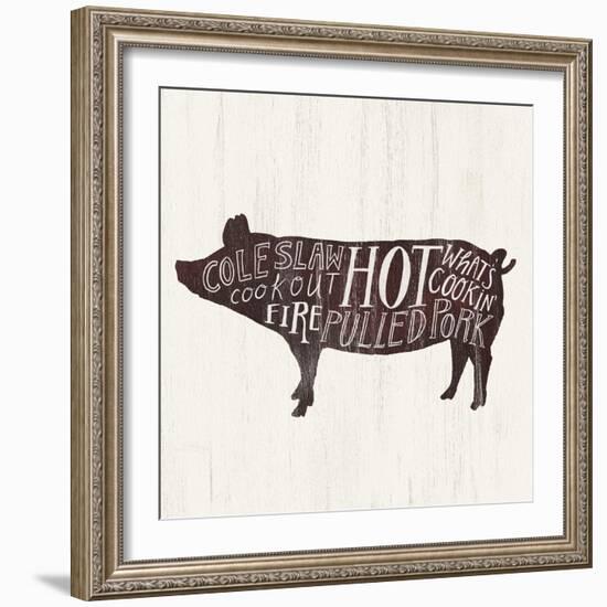 Farmhouse BBQ IV-Victoria Borges-Framed Art Print