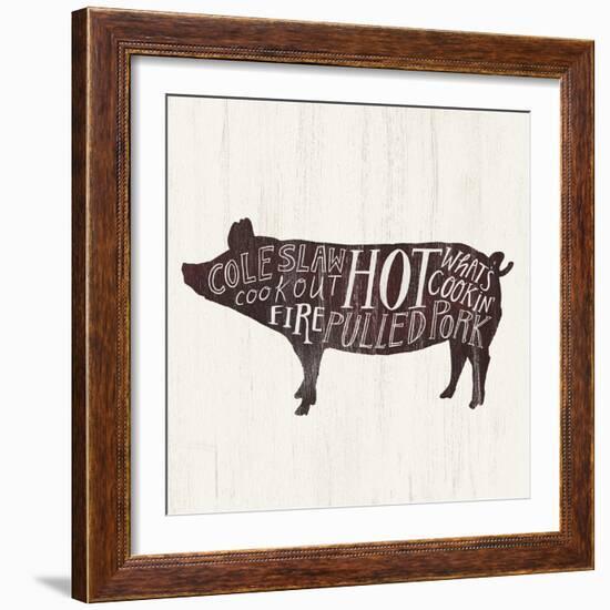 Farmhouse BBQ IV-Victoria Borges-Framed Art Print