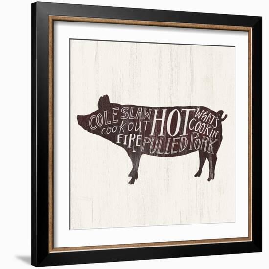 Farmhouse BBQ IV-Victoria Borges-Framed Premium Giclee Print