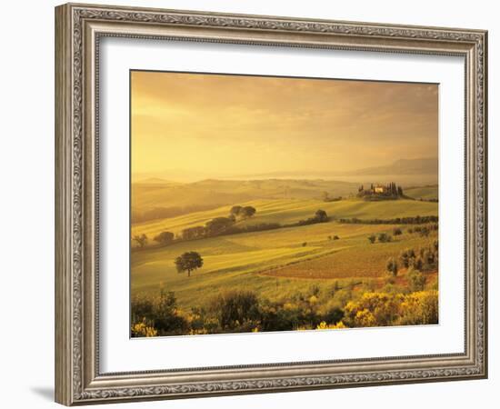 Farmhouse Belvedere at Sunrise-Markus Lange-Framed Photographic Print