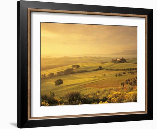 Farmhouse Belvedere at Sunrise-Markus Lange-Framed Photographic Print