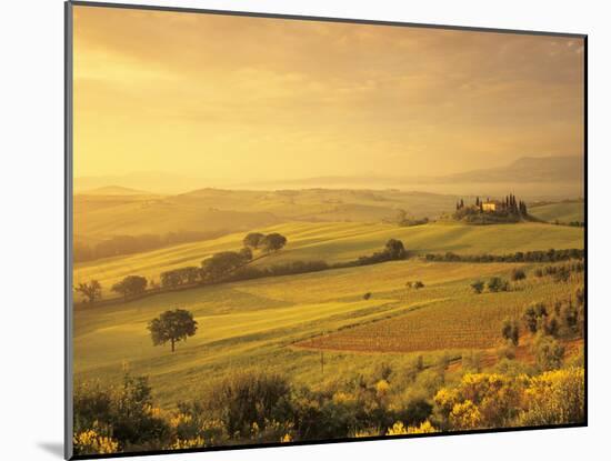 Farmhouse Belvedere at Sunrise-Markus Lange-Mounted Photographic Print