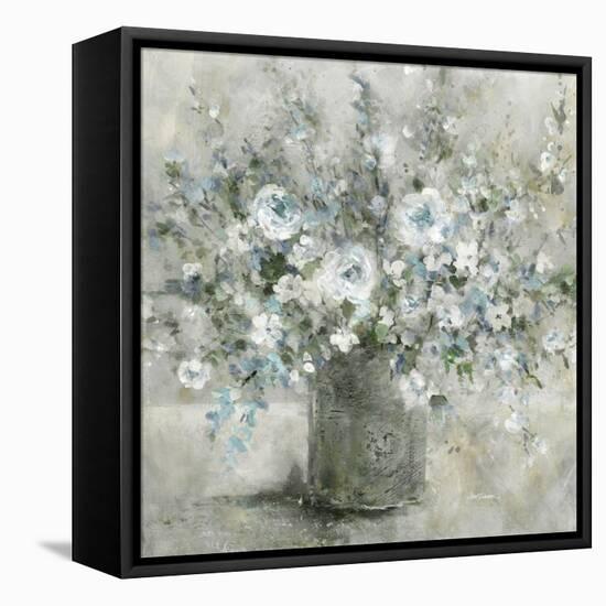 Farmhouse Blues-Carol Robinson-Framed Stretched Canvas