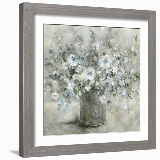 Farmhouse Blues-Carol Robinson-Framed Art Print