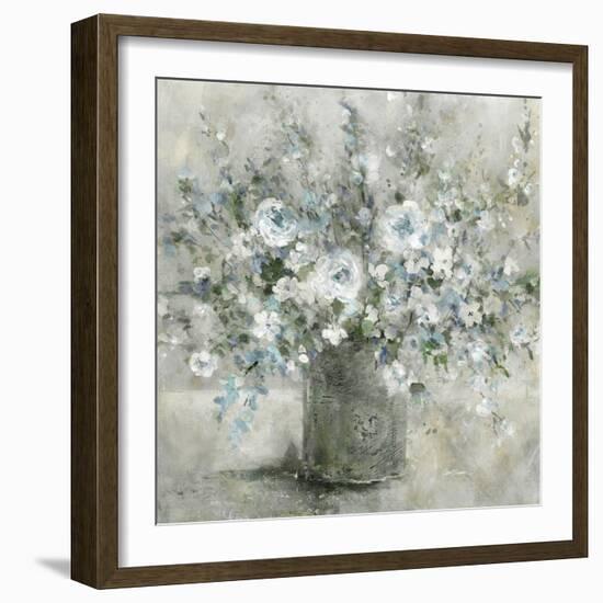 Farmhouse Blues-Carol Robinson-Framed Art Print