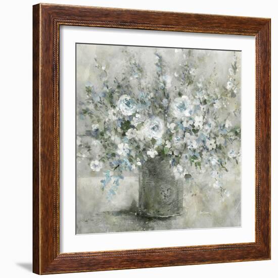 Farmhouse Blues-Carol Robinson-Framed Art Print