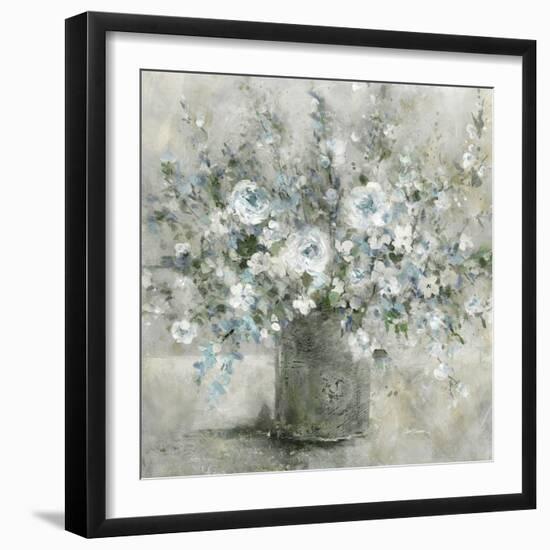 Farmhouse Blues-Carol Robinson-Framed Art Print