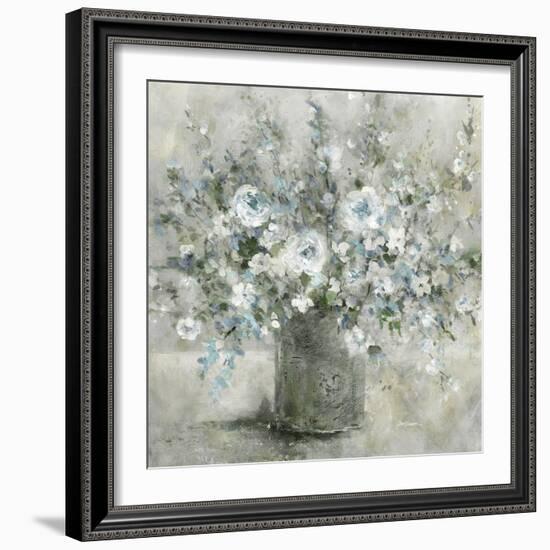 Farmhouse Blues-Carol Robinson-Framed Art Print