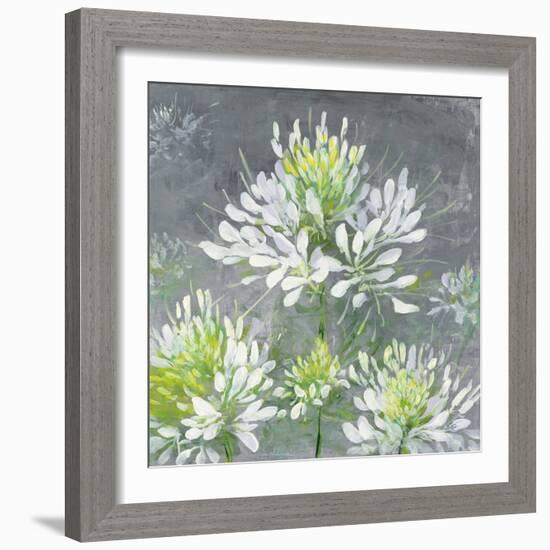 Farmhouse Cleome I-Julia Purinton-Framed Art Print