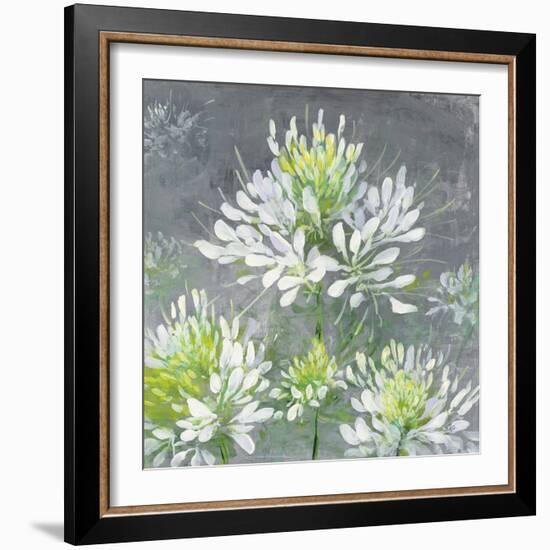 Farmhouse Cleome I-Julia Purinton-Framed Art Print