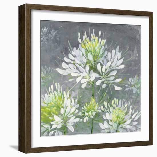 Farmhouse Cleome I-Julia Purinton-Framed Premium Giclee Print