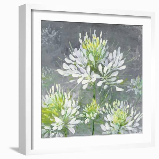 Farmhouse Cleome I-Julia Purinton-Framed Premium Giclee Print