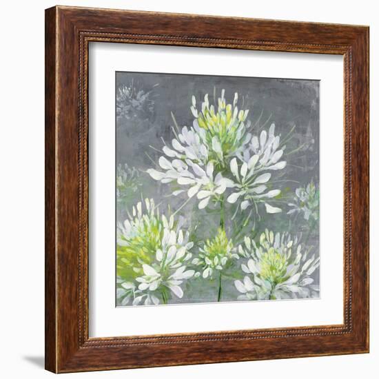 Farmhouse Cleome I-Julia Purinton-Framed Art Print