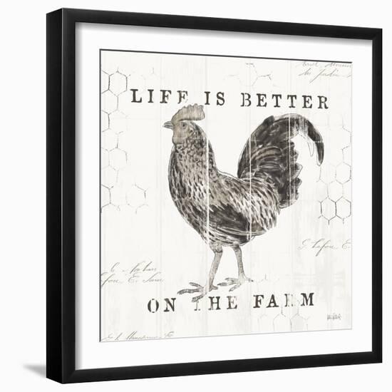 Farmhouse Fresh III-Katie Pertiet-Framed Art Print