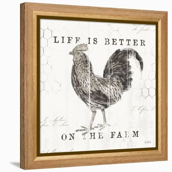 Farmhouse Fresh III-Katie Pertiet-Framed Stretched Canvas