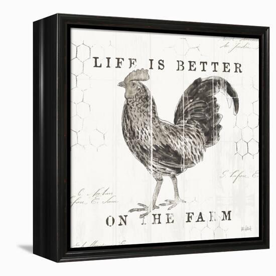 Farmhouse Fresh III-Katie Pertiet-Framed Stretched Canvas