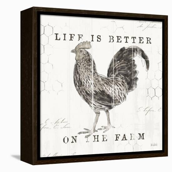 Farmhouse Fresh III-Katie Pertiet-Framed Stretched Canvas