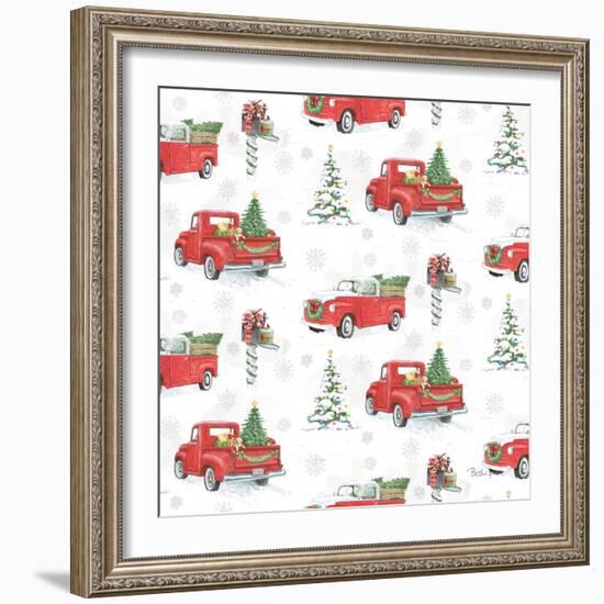 Farmhouse Holidays Step 01-Beth Grove-Framed Premium Giclee Print