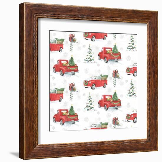 Farmhouse Holidays Step 01-Beth Grove-Framed Art Print