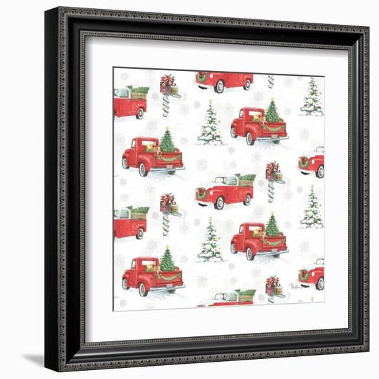 Farmhouse Holidays Step 01-Beth Grove-Framed Art Print